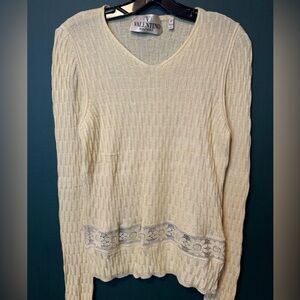 Valentino GARAVANI Silk Yellow Blouse size XL